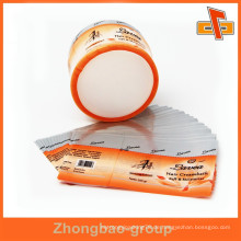 Guangzhou Hersteller OEM Wärmeempfindliche pvc Hitze schrumpfen Band mit Ihrem Design